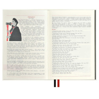 Ежедневник недат. А5 160л., кож.зам., мягк.пер. "Наппа Юлия Доган. Crisis exiting" тиснен., ляссе