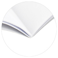 Тетрадь для нот А4 12л., расшир.нотный стан, скоба "Красная гитара"