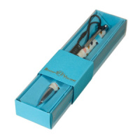 Механический карандаш в футляре "Dolce Vita. Лепестки. Винтаж" шарик., 0,7мм, металл.