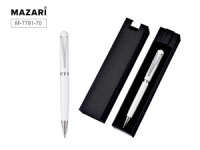 Ручка с пов.мех. в футляре "Pauline W" шарик.,0,7мм, металл., синие чернила