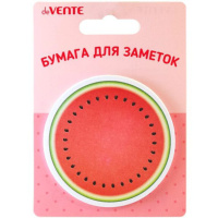 Бумага с липким краем  30л, фигурная Fruits,  ассорти