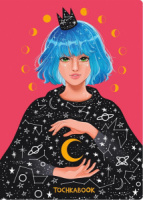 Точкабук А5  72л., 7БЦ "Девушка в плаще" хол.тисн.