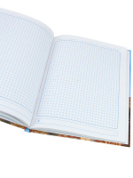 Блокнот А5 7БЦ  80л "Башня с часами" кл., глянц.лам.