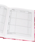 Дневник универсальн. обл. 7БЦ "Розовые стаканчики" глянц.лам., 40 л.