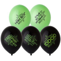 Шар с рисунком 14" "Про Геймеров" 36 см 50 шт. в уп.