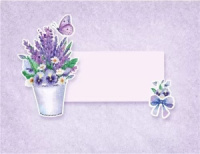 Конверт для денег 115*90мм "Свадебный на крафте"