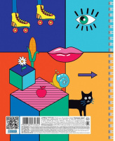 Тетрадь А5  48л кл. гребень Hatber "Весело живём" белизна 98%