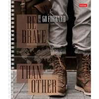 Тетрадь А5  48л кл "Иди вперёд" гребень