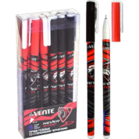 Ручка гелевая стираемая deVENTE "Never Stop" синяя, 0,5мм