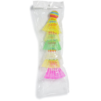 Воланы для бадминтона  6шт., пакет, пенопласт