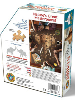 Контурный пазл  300 дет.  53*58см "Слон"