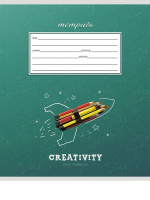 Тетрадь А5 12л кл. Проф-Пресс "Классика и креатив - 2"