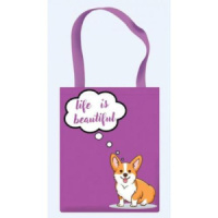 Сумка-шоппер 31*39см Пчёлка "Корги"