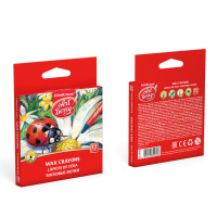 Мелки восковые ERICH KRAUSE  12 цв. карт.упак.