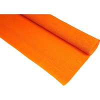 Бумага флористическая 50*250 140 г/м рулон креп Персиковая