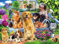 Пазл 3D  100 дет.  31*23см "Домашние питомцы"