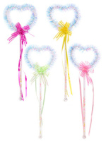 Световая палочка 42см "Сердечко" свет, бат. 3*AG13 в компл.