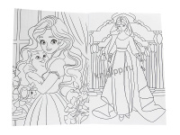 Раскраска "Принцессы" А5 24стр.