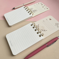 БЛОКНОТ НА ГРЕБНЕ «CUTE JOURNAL» A7, BV, 100 Л. "МИЛЫЙ КОТЕНОК" ЛИНЕЙКА