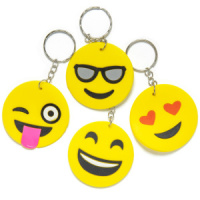 Брелок "Смайл" 4,5см ПВХ