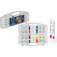 Набор маркеров акриловых  24цв. пулевидн."deVENTE. HOBBY CREATIVE. Classic&Pastel", ширина линии 2мм