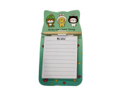 Блок д\записи на магните (90*170мм) ассорти, 40л., с карандашом