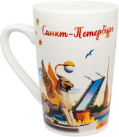Кружка 320мл, СПб. Гриффон-Спас-Мосты