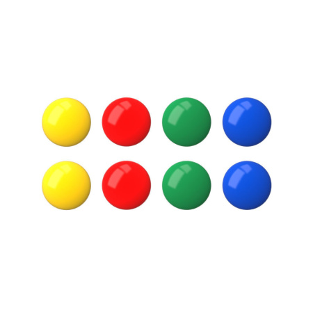 Магнит для доски "Круглые" 8шт 30мм