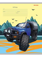 Тетрадь А5 18л кл. Проф-Пресс "Рисунок авто" 5 диз.в спайке, белизна 100%
