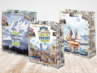 Пакет подар. бумажн. 33*45*10см, 157гр/м Микс отдых