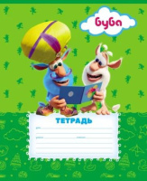 Тетрадь А5 12л лин. Hatber "Буба", белизна 100%