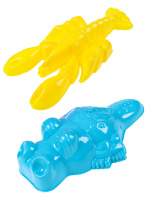 Набор игрушек. "Песочный замок" ведерко,лопатка,1 форма,лейка, в сетке