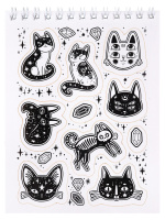 Альбом наклеек А6 8 стр., "Моя магия" Альбом наклеек А6 8 стр., "Моя магия"