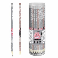 Карандаш ч/гр "Красотка" с ластиком НВ