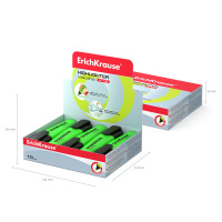 Текстовыделитель EK V-12, 0,6 - 5,2мм, зелёный