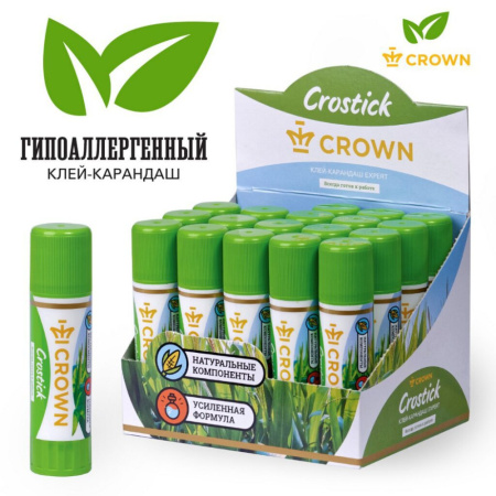 Клей карандаш Crown  8 гр.