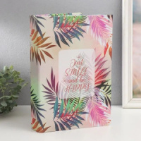 Фотоальбом 300 фото 10*15см Flowers , бум.карм.с мемо, клеевой пер-т Фотоальбом 300 фото 10*15см Flowers , бум.карм.с мемо, клеевой пер-т