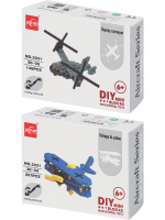 Конструктор пластм. Balody "Самолеты" ассорти