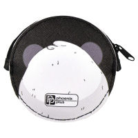 Кошелек для банкнот и монет Феникс+ "Панда" 9*9см, кожзам., молния