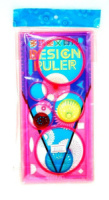Линейка "Спирограф" 20 см.