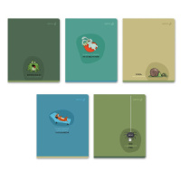 Тетрадь А5  96л ЛИН. Светоч "Вопросов нет" твин.лак.