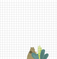 Блокнот 130*130мм  32л скоба "Не парься – заКАПИБАРься! (розовый)"