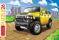 Пазл-рамка 300*200мм. 12 элементов "Внедорожник"