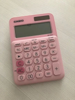 Калькулятор 12 разр.  CASIO MS-20UC-PK-S-UC настольный, розовый
