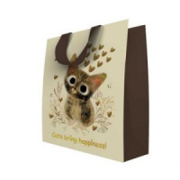 Пакет подар. бумажн. 25*32,4*13 см, Love me