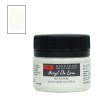 Краска акрил. "Акрил-Хобби" DeLux  20 мл, молочный коктейль