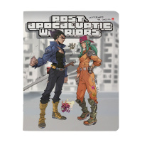 Тетрадь А5 48л кл. Альт "Manga. Warriors" мат.лам., бел.100%