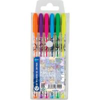 Набор гелевых ручек Centrum  6 цв. Neon, 1,0мм