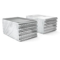 Блокнот А6  80л гребень "MEGAPOLIS", клетка