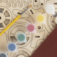 Изготовление модели из дерева "Мотоцикл"